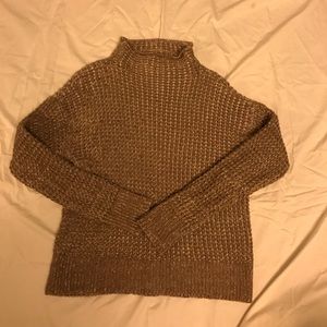 American Eagle turtle neck sweater (brown)